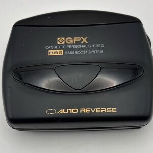 Vintage GPX Gran Prix Cassette Player Auto Reverse BBS Bass Boost Walkman Style